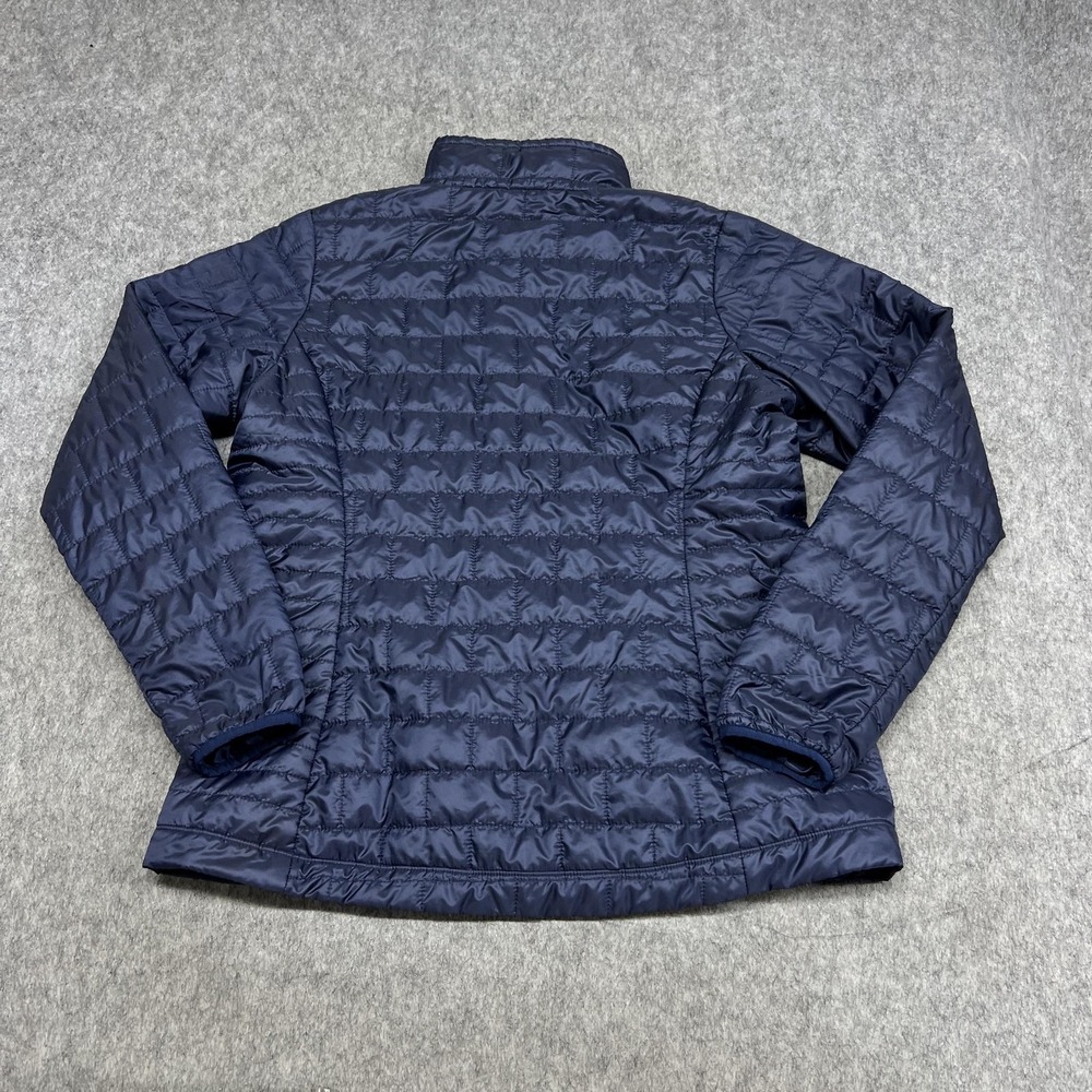 Patagonia Nano Puff Jacket Womens XL Blue Quilted Full Zip Lightweight Insulated - Picture 2 of 15